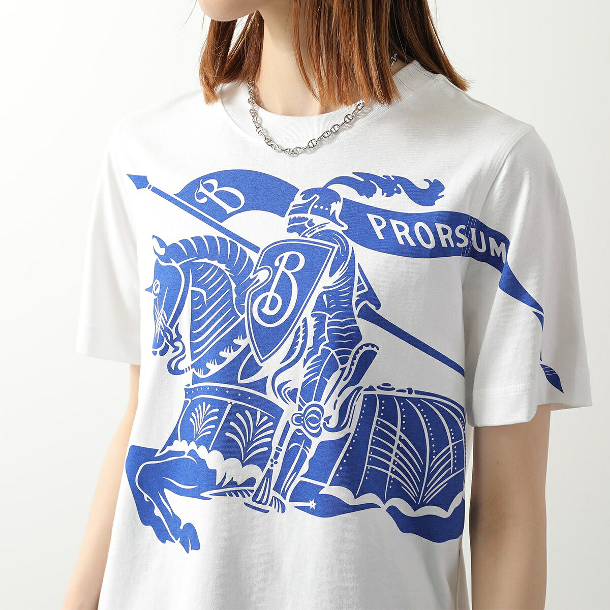 BURBERRY バーバリー Tシャツ 8096229 8096376 8096379 レディース コットン ナイト プリント auc-marks-run-10573112 インポートセレクトmusee サンプル画像3