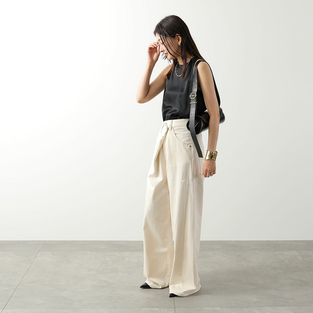 【6/10～6/11-1:59限定・ポイント2倍】JIL SANDER ジルサンダー ハンドバッグ CANN...