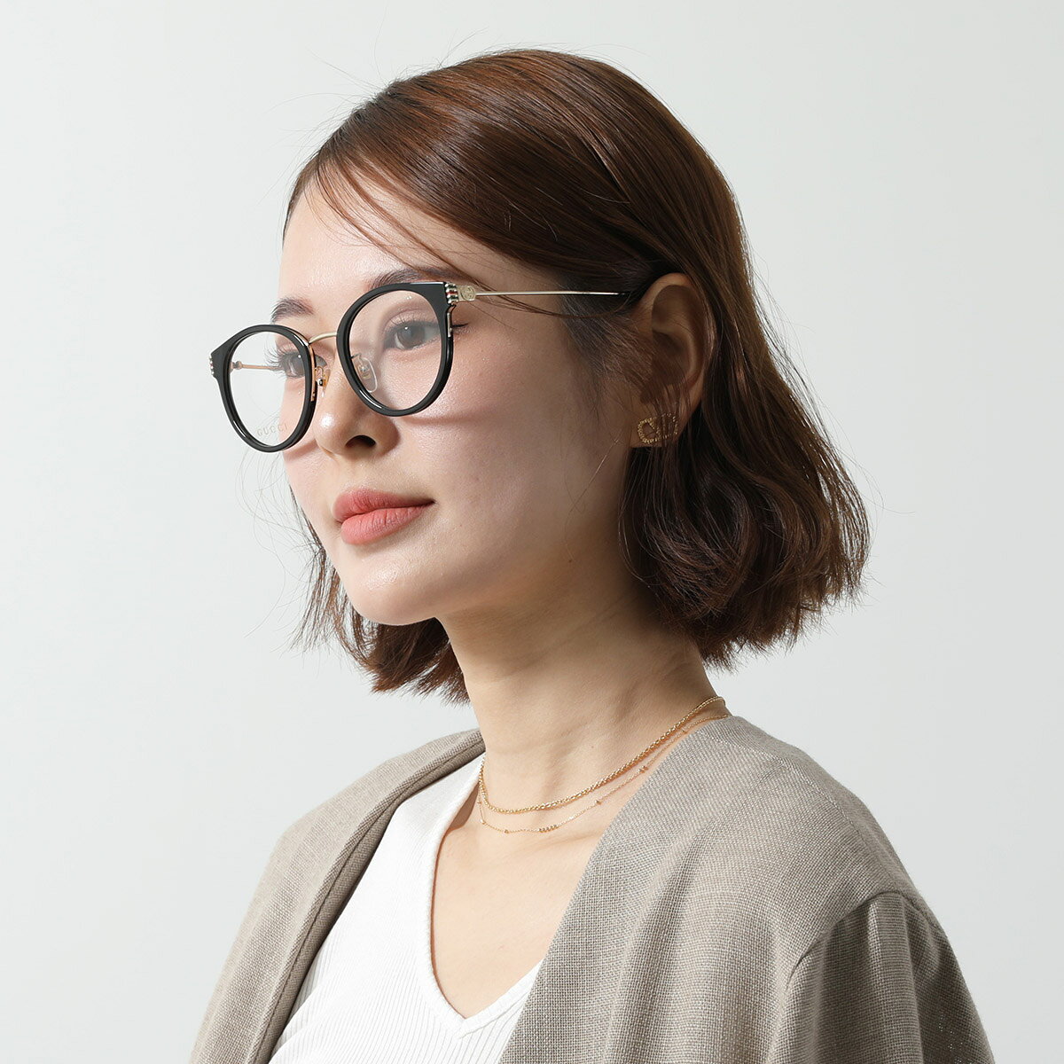【最大2万円OFFクーポン対象・7/10～7/12限定】GUCCI グッチ メガネ GG1885OA レデ...