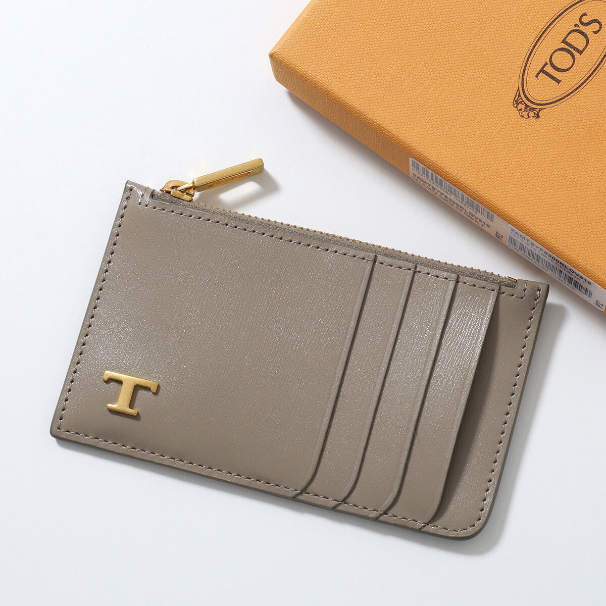 TODS トッズ コインケース カードケース T TIMELESS Tタイムレス XAMTSYF8300RLO レディース フラグメントケース ミニ財布 V618
