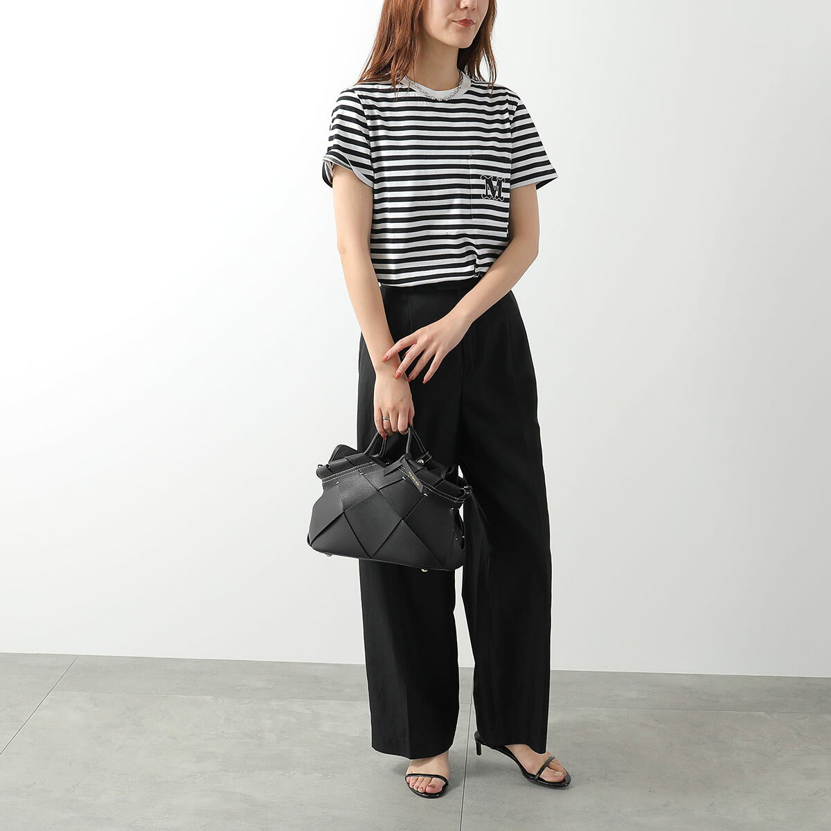 mica della valle ミカデラヴァッレ ショルダーバッグ Romana ロマーナ SO-0100 レディース レザー メッシュ スウェード ハンドバッグ 鞄【dc_kikaku】 auc-marks-run-10573919 インポートセレクトmusee サンプル画像3