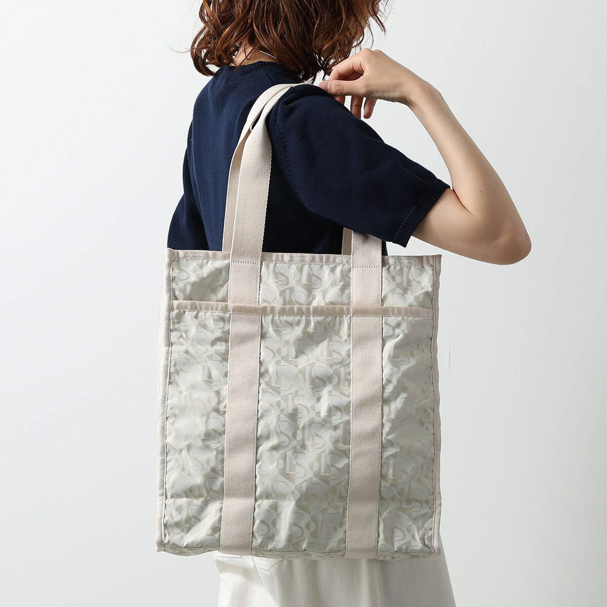 LeSportsac レスポートサック トートバッグ LG WEB BOOK TOTE 3848 レディース CLA...