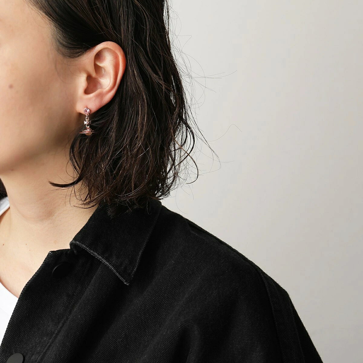 VivienneWestwood ヴィヴィアンウエストウッド ピアス NEW PETITE ORB EARRINGS 62020032 レディース クリスタル 装飾 オーブ スタッド