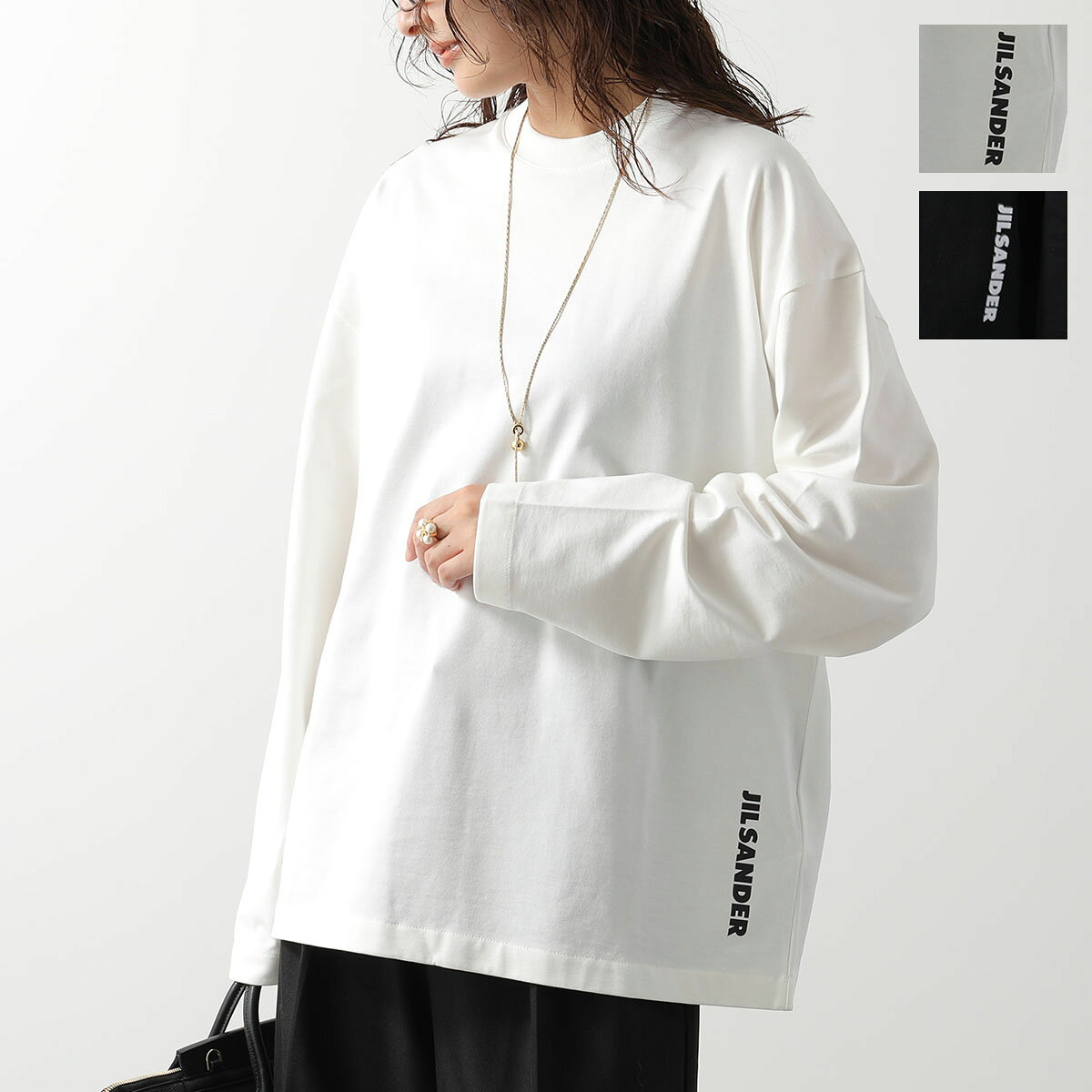 楽天市場】ロゴt 長袖（ブランドジルサンダー）（Tシャツ・カットソー