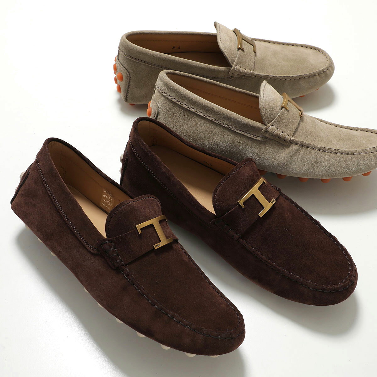 TODS トッズ ドライビングシューズ T TIMELESS DOAP GOMMINO Tタイムレス ゴンミーニ XXM52K0GW61RE0 メンズ スウェード シューズ 靴