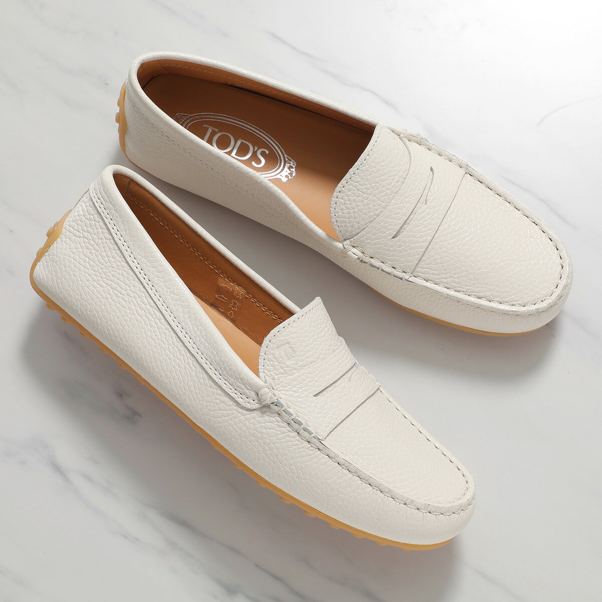 楽天市場】TOD'S ローファー（カラーホワイト）の通販