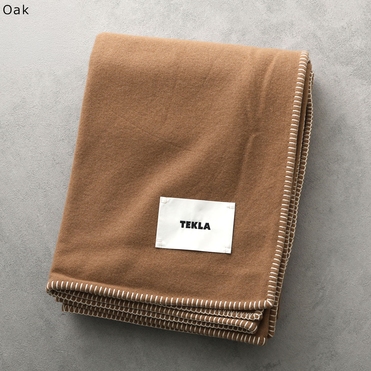TEKLA テクラ ブランケット LAMBSWOOL BLANKET レディース メンズ ラムウール ひざ掛け 大判 毛布 ロゴ 無地 ボーター ストライプ auc-marks-run-10574859 インポートセレクトmusee サンプル画像3