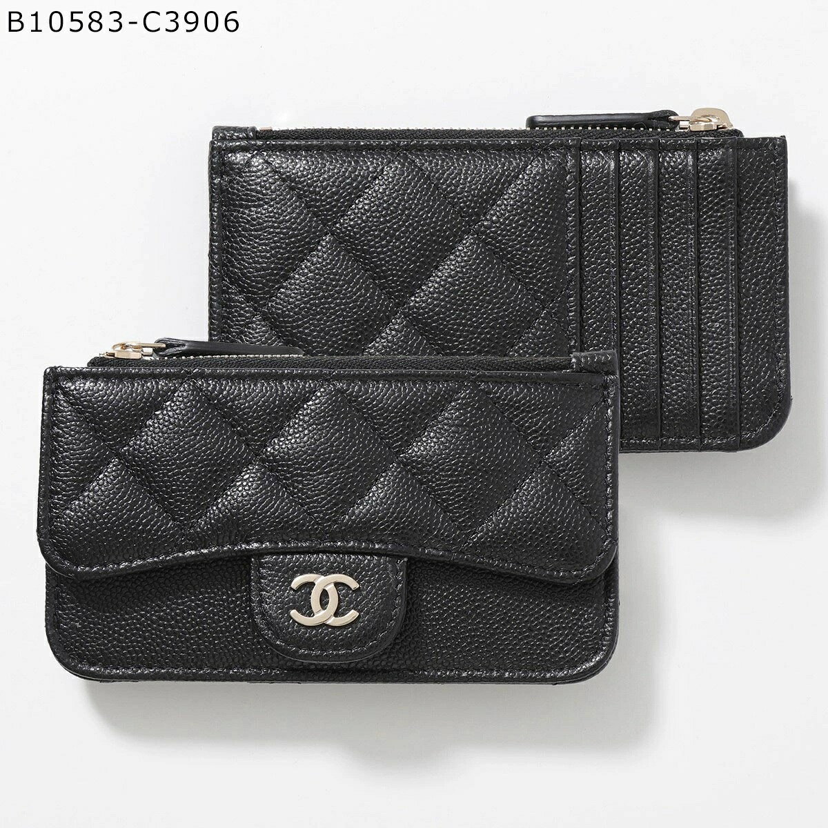 CHANEL シャネル コインケース カードケース MATELASSE マトラッセ AP2570 B10583 B15532 Y04059 レディース キルティング レザー フラグメントケース ココマーク ミニ財布