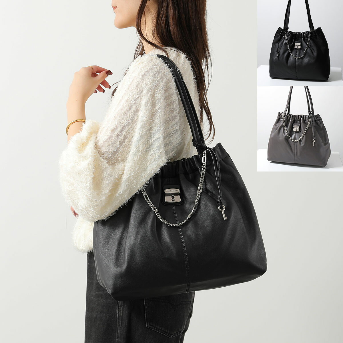 MARC JACOBS マークジェイコブス トートバッグ ザ クリスティーナ トート 2F5HTT024H01 レディース レザー 鞄