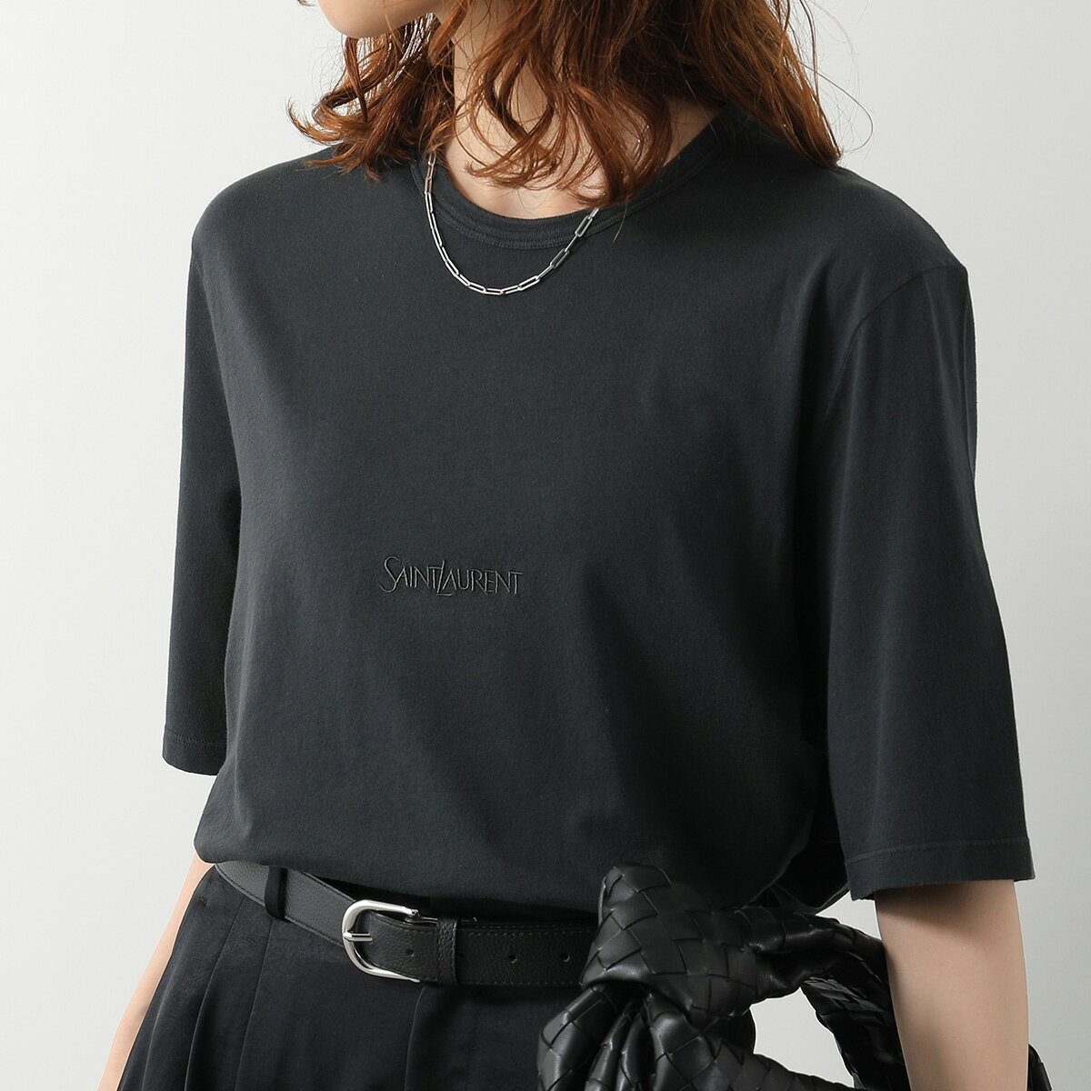 楽天市場】SAINT LAURENT ロゴ（Tシャツ・カットソー｜トップス
