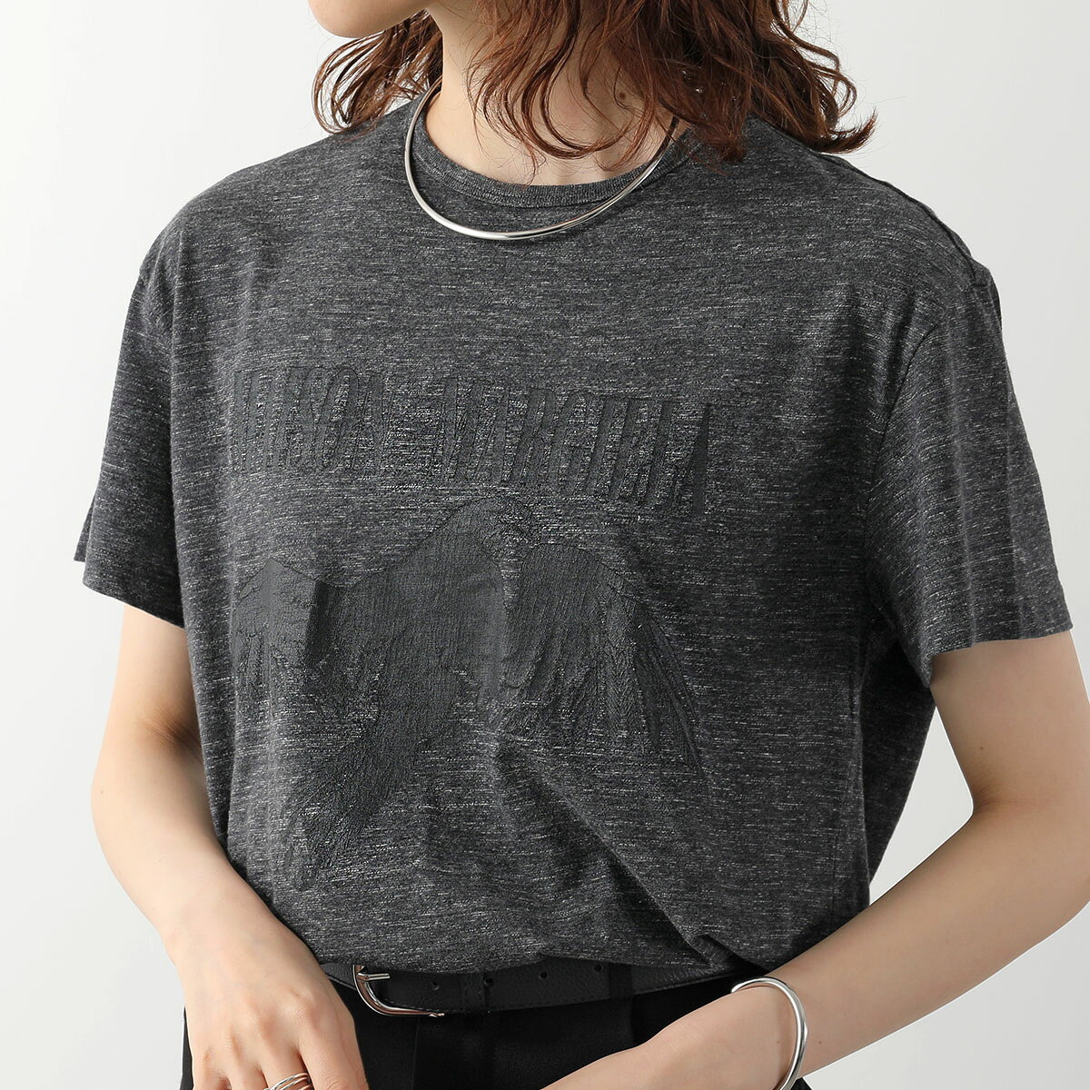 【最大2万円OFFクーポン対象・10/15限定】MAISON MARGIELA メゾンマルジェラ Tシャツ S50GC0736 M20162 レディース 半袖 カットソー コットン クルーネック 鳥 ロゴ 860M S50GC0736M20162860M