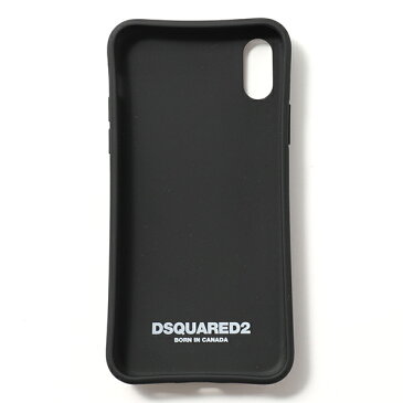 DSQUARED2 ディースクエアード ITM0051 55000001 M063 iPhoneX/XS専用ケース ICON アイコン 携帯携帯 スマホ スマートフォン カバー NERO+BIANCO メンズ