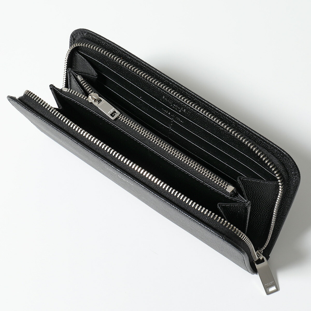 SAINT LAURENT サンローランパリ ラウンドファスナー長財布 534290 BTY0N メンズ ...