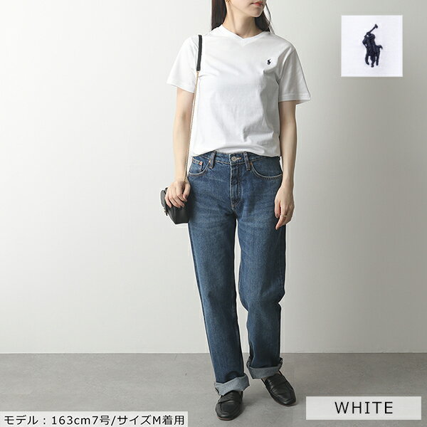 【10％OFFクーポン対象！28日0時〜】POLO Ralph Lauren Boys ポロ ラルフローレン 323674983 CLASSIC VNECK カラー5色 Vネック 半袖 Tシャツ カットソー レディース【2021ss】【cp_tops】