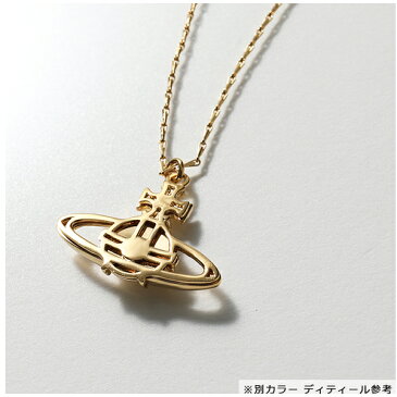 【エントリーでポイント最大18倍！3月1日限定】VivienneWestwood ヴィヴィアンウエストウッド 63020023 立体オーブ ペンダント ネックレス RHODIUM レディース