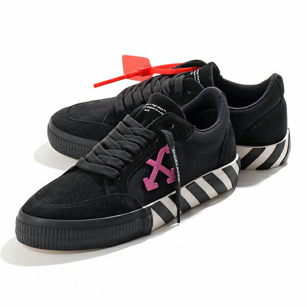OFF-WHITE オフホワイト VIRGIL ABLOH OMIA085E19C21047 ローカット スニーカー キャンバス×スウェードコンビ 1028/BLACK 靴 メンズのサムネイル