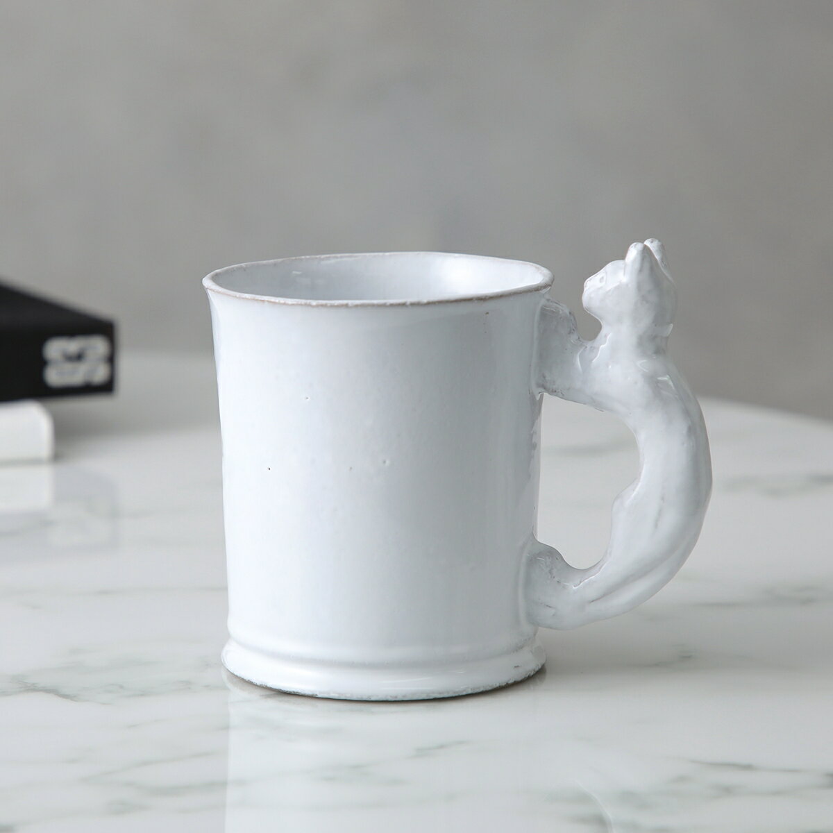 Astier de Villatte アスティエ・ド・ヴィラット カップ Cat Cup TSSSTK2 陶器 食器 コップ 猫 キャット 【返品交換不可】