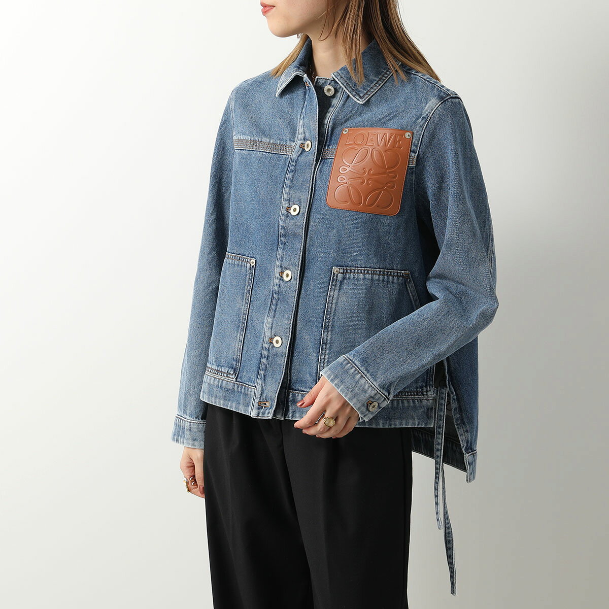 楽天市場】ロエベ LOEWE デニム（コート・ジャケット｜レディース