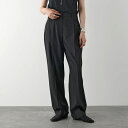 THE ROW ザ・ロウ スラックスパンツ Tor Pant 7936 W2973 レディース セットアップ可能 バージンウール&シルク ワイドパンツ DGM