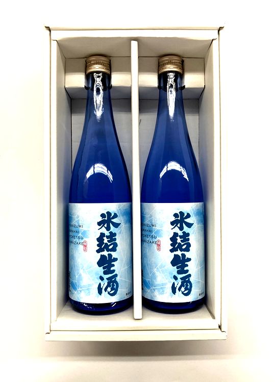 飛良泉 山廃 氷結生酒720ml 2本入り にかほ【お中元ギフト/お酒/秋田 日本酒/内祝/お返し/出産内祝い/..