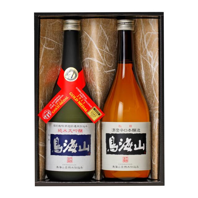 鳥海山 Kセット 天寿酒造【お歳暮ギフト/酒ギフト/お酒/秋田 日本酒/内祝/お返し/出産内祝い/結婚内祝い/快気祝い】