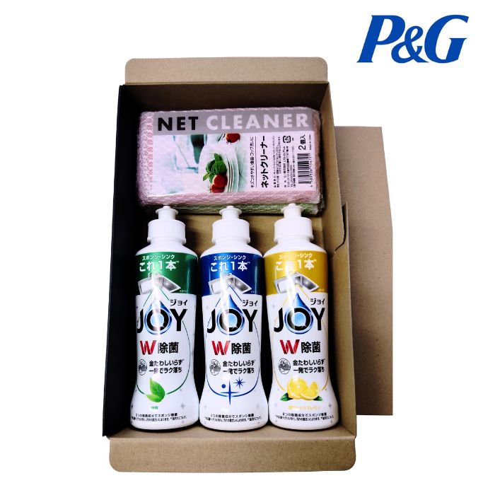 P＆G ジョイW除菌 台所キッチンセット 箱入り JS-A ご挨拶 御礼 粗品 食器用洗剤 内祝 出産内祝 初盆 お返