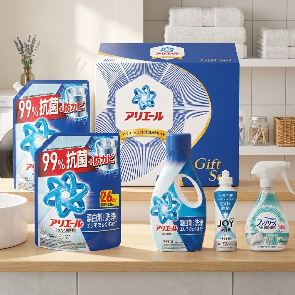 【送料無料】P&G アリエール液体洗剤セット PGCG-40F【新生活/入学内祝い/御中元/...
