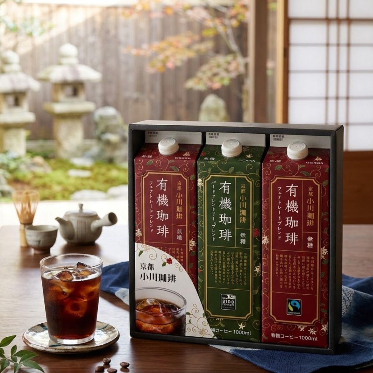 Other - 京都小川珈琲 有機珈琲リキッドギフト アイスコーヒーギフト 3本セット 高級ギフト コーヒーセット 出産内祝い お礼 内祝い 快気祝い コーヒー ギフト