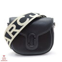 MARC JACOBS マークジェイコブス THE SMALL SADDLE BAG 2S3HMS003H03 レザー ブラック×シルバー金具【送料無料】【中古】【レディース】【ナナメ掛け】【ショルダーバッグ】【ストラップ太め】【肩楽】