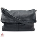 GIVENCHY ジバンシー ナイチンゲール メッセンジャー2WAYトートバッグ ゴートスキン ブラック×ガンメタル【送料無料】【中古】【メンズ レディース】【...