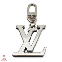 LOUIS VUITTON ルイ ヴィトン ビジューサック LVシェイクキーホルダー M77164 メタル×プラスチック ブラック×シルバー金具【送料無料】【中古】【メンズ レディース】【バッグチャーム】【キーホルダー】【重厚感】