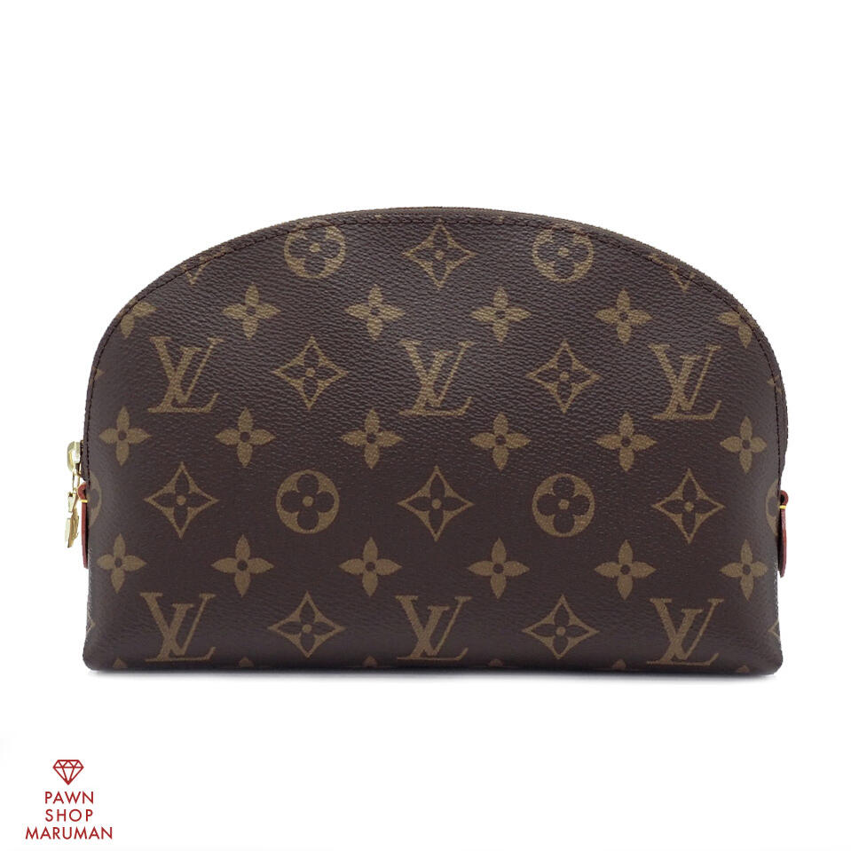 LOUIS VUITTON ルイヴィトン モノグラム ポシェット コスメティック MM M46579 モノグラムキャンバス×レザー モノグラム×ゴールド金具【送料無料】【中古】【メンズ レディース】【ポーチ】【コスメポーチ】【旅行】【レジャー】