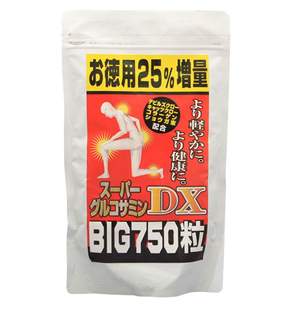 芳香園製薬・2個セット・スーパーグルコサミンDX・BIG750粒入お徳用