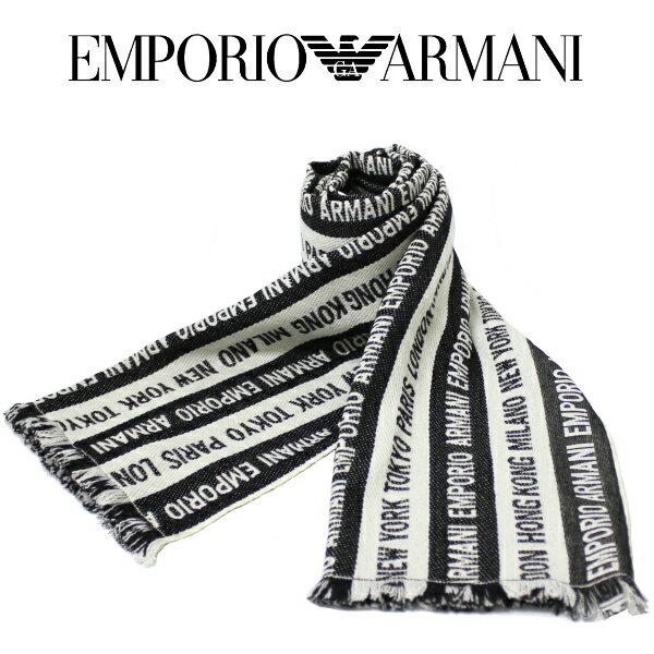 エンポリオアルマーニ マフラー メンズ 【秋冬 国内正規】エンポリオ アルマーニ【EMPORIO ARMANI】 ストール　625054