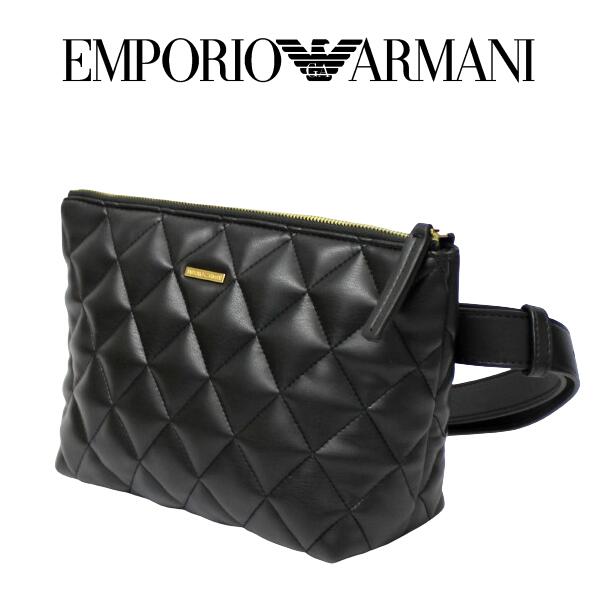 アルマーニ バッグ メンズ 【2023年秋冬 国内正規】エンポリオ アルマーニ【EMPORIO ARMANI】 キルティング セカンドバッグ クラッチバッグ ベルトバッグ ベルト付きY4R511 Y709A