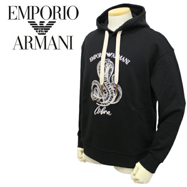 【秋冬 国内正規】エンポリオ アルマーニ【EMPORIO ARMANI】パーカー　フーディー　プルオーバー6L1MM5