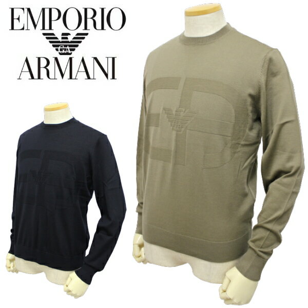 アルマーニ 【秋冬 国内正規】エンポリオ アルマーニ【EMPORIO ARMANI】クルーネックセーター 6L1MU7