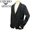 【秋冬 国内正規】エンポリオ アルマーニ【EMPORIO ARMANI】ストレッチツイードジャケット 41G87S