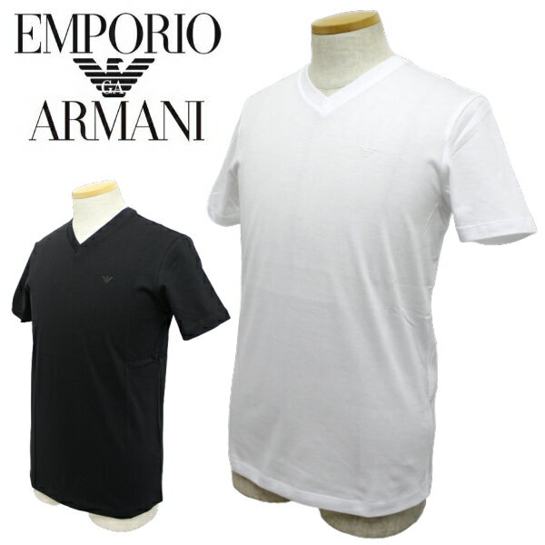 【春夏 国内正規】エンポリオ アルマーニ【EMPORIO ARMANI】VネックTシャツ　半袖Tシャツ　TRAVEL ESSENTIAL3K1TAS