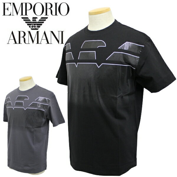 【春夏 国内正規】エンポリオ アルマーニ【EMPORIO ARMANI】クルーネック Tシャツ　半袖Tシャツ3K1TC0