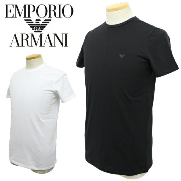 【春夏 国内正規】エンポリオ アルマーニ【EMPORIO ARMANI】クルーネック Tシャツ　半袖Tシャツ8N1T80