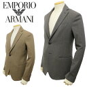 【秋冬 国内正規】エンポリオ アルマーニ【EMPORIO ARMANI】シングルブレストジャケット ストレッチウール　シアサッカー　11G10S