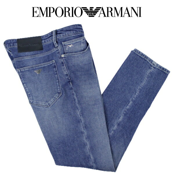 【秋冬 国内正規】エンポリオ アルマーニ【EMPORIO ARMANI】ストレッチジーンズ J06 5ポケット　SLIM FIT6K1J06