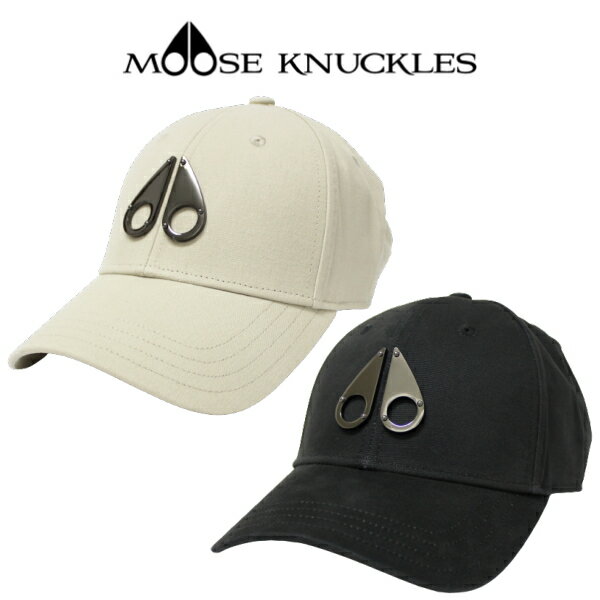 【春夏 国内正規】ムースナックルズ【MOOSE KNUCKLES】キャップ 帽子 unisex 男女22SU-M12MA501