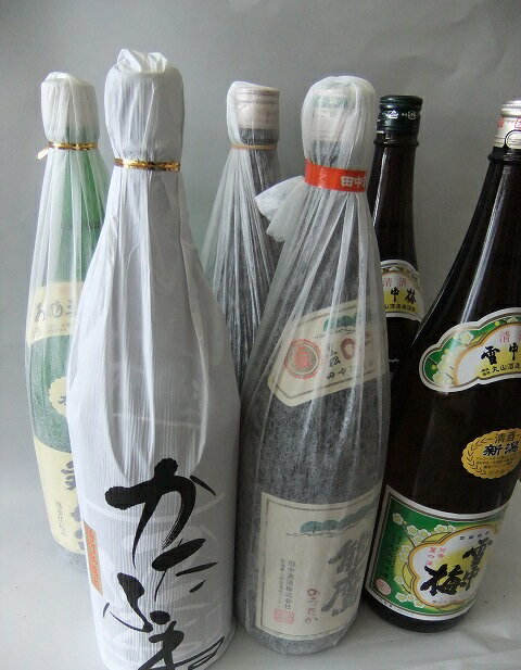 【送料込価格！】上越日本酒6本飲み比べ6本セット　雪中梅2種類入ってます！＜プラスチックケースでの..