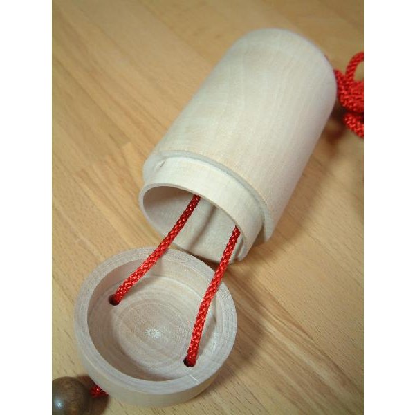 木目印籠 大 (赤)桜製印籠 阿波踊り用品