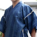 甚平 本場阿波しじら甚平 大人M・L(116)阿波正藍しじら織 伝統工芸品 父の日ギフト 贈り物 送料無料