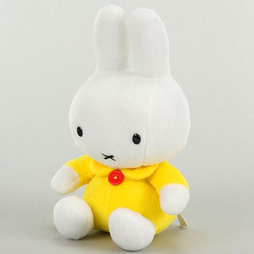 ミッフィー　ぬいぐるみ　イエロー　Sサイズ　ブルーナ　667380【Dick Bruna／miffy／キャラクター／ヌイグルミ／玩具／おもちゃ】【楽ギフ_メッセ入力】