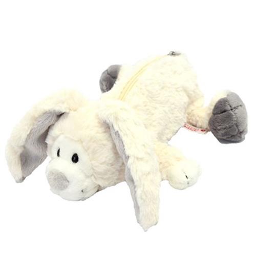 NICI ニキ フィギュア ポーチ ユキウサギ アニマル ペンケース【動物ペンケース/ペンポーチ/筆箱/ぬいぐるみ/コスメポーチ/メイクポーチ/中学生/高校生/...