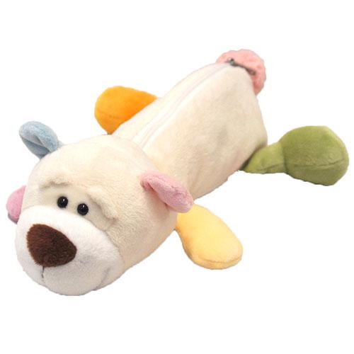 NICI ニキ フィギュア ポーチ レインボーベア アニマル ペンケース【動物ペンケース/ペンポーチ/筆箱/ぬいぐるみ/コスメポーチ/メイクポーチ/中学生/高校...